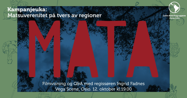 Foto: Kampanjeuka: Mata på Vega Scene