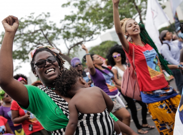 Foto: Marcha Das Muljeres Negras, marsj for svarte kvinners rettigheter i Brasil. (Janine Moraes)